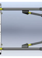 Clayton Offroad Front Long Arm Upgrade Kit Jeep Grand Cherokee WJ 1999-2004                                     - COR-4806021 - Image 7