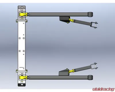 Clayton Offroad Front Long Arm Upgrade Kit Jeep Grand Cherokee WJ 1999-2004 - COR-4806021