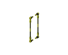 Clayton Offroad Adjustable Sway Bar End Links for Jeep Wrangler JK/JL 2007-2021