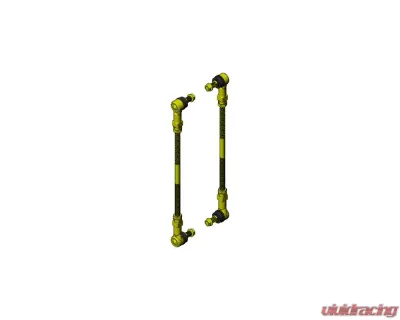 Clayton Offroad Adjustable Sway Bar End Links for Jeep Wrangler JK/JL 2007-2021 - COR-5109110