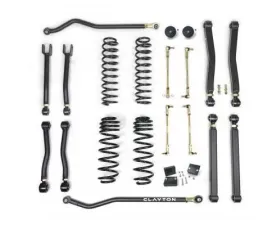 Clayton Offroad 1.5 Inch Overland Plus Lift Kit Jeep Wrangler JL 2018-2022