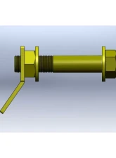 Clayton Offroad Jeep HD Track Bar Bolt Kit Jeep Wrangler|Cherokee|Grand Cherokee 1984-2006                                     - COR-1100110 - Image 4