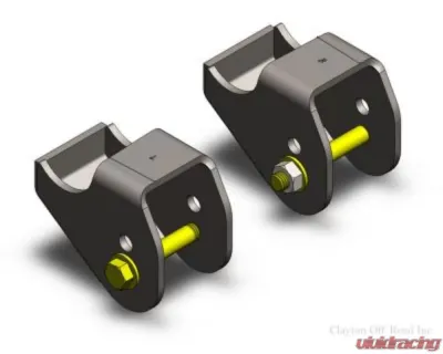 Clayton Offroad Front Lower Control Arm Brackets for Jeep Wrangler JK 2007-2018 - COR-1108100