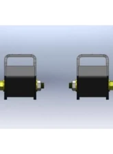 Clayton Offroad Front Lower Control Arm Brackets for Jeep Wrangler JK 2007-2018                                     - COR-1108100 - Image 4