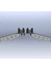 Clayton Offroad Rear Axle Truss for Jeep Grand Cherokee WJ 1999-2004, Steel Construction                                     - COR-1206010 - Image 4