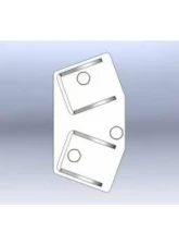 Clayton Offroad Rear 4 Link Bracket for Jeep Grand Cherokee WJ 1999-2004, Steel                                     - COR-1206100 - Image 5