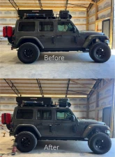 Clayton Offroad 3.5 Inch HD Dual Rate Rear Coil Springs Jeep Wrangler 2018-2023                                     - COR-1509356 - Image 4