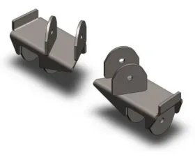 Clayton Offroad Rear Frame Brackets Jeep Wrangler TJ 1997-2006