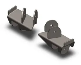 Clayton Offroad Rear Frame Brackets Jeep Wrangler LJ 2004-2006