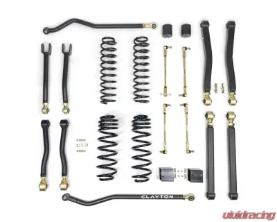 Clayton Offroad 3.5 Inch Premium Lift Kit Jeep Wrangler JL 2018+ - COR-2909035