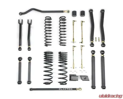 Clayton Offroad 2.5'' Overland Plus Lift Kit Jeep Gladiator 2020-2023 - COR-3010125