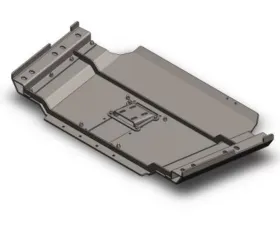 Clayton Offroad Transfer Case Skid Plate for Jeep Wrangler TJ 1997-2006, Steel Construction