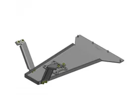 Clayton Offroad Engine Skid Plate for Jeep Wrangler JK 2007-2018, Steel, Black