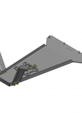 Clayton Offroad Engine Skid Plate for Jeep Wrangler JK 2007-2018, Steel, Black                                     - COR-4108912 - Image 4