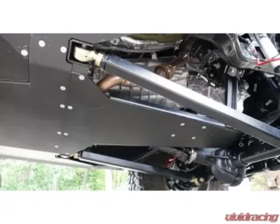 Clayton Offroad Engine Skid Plate for Jeep Wrangler JK 2007-2018, Steel, Black - COR-4108912