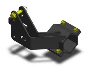 Clayton Offroad Rear Track Bar Relocation Bracket Jeep Wrangler JK 2007-2018