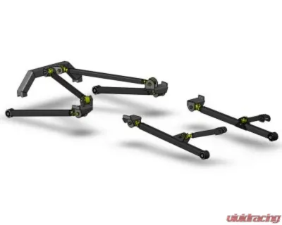 Clayton Offroad Long Arm Upgrade Kit Jeep Wrangler TJ 1997-2006 - COR-4805001