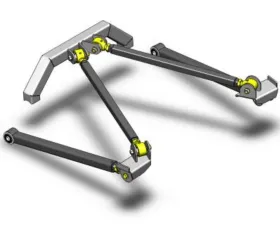 Clayton Offroad Rear Long Arm Upgrade Kit Jeep Wrangler TJ 1997-2006