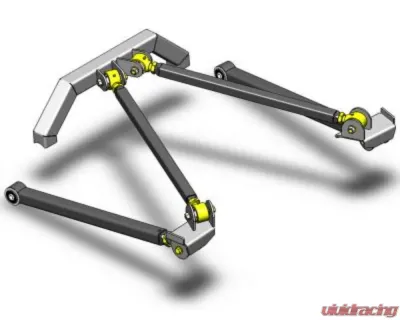 Clayton Offroad Rear Long Arm Upgrade Kit Jeep Wrangler TJ 1997-2006 - COR-4805003