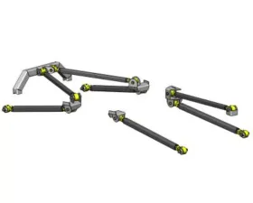 Clayton Offroad Pro Series 3 Link Long Arm Upgrade Kit Jeep Wrangler TJ 1997-2006