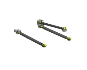 Clayton Offroad Pro Series 3 Link Front Upgrade Kit Jeep Wrangler TJ 1997-2006