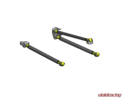Clayton Offroad Pro Series 3 Link Front Upgrade Kit Jeep Wrangler TJ 1997-2006 - COR-4805013