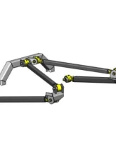 Clayton Offroad Pro Series Rear Long Arm Upgrade Kit Jeep Wrangler TJ 1997-2006                                     - COR-4805017 - Image 2