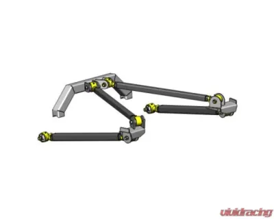 Clayton Offroad Pro Series Rear Long Arm Upgrade Kit Jeep Wrangler TJ 1997-2006 - COR-4805017