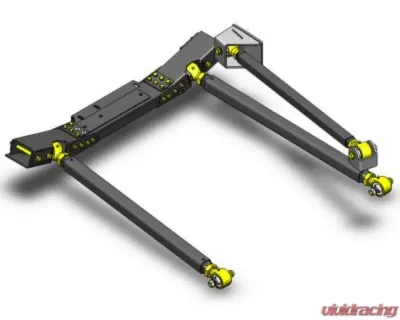 Clayton Offroad Pro Series 3 Link Front Long Arm Upgrade Kit Jeep Wrangler JK 2007-2018 - COR-4808412