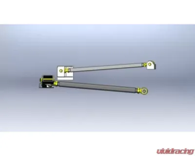 Clayton Offroad Pro Series 3 Link Front Long Arm Upgrade Kit Jeep Wrangler JK 2007-2018 - COR-4808412