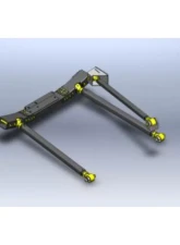 Clayton Offroad Pro Series 3 Link Front Long Arm Upgrade Kit Jeep Wrangler JK 2007-2018                                     - COR-4808412 - Image 3