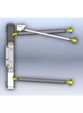 Clayton Offroad Pro Series 3 Link Front Long Arm Upgrade Kit Jeep Wrangler JK 2007-2018                                     - COR-4808412 - Image 6