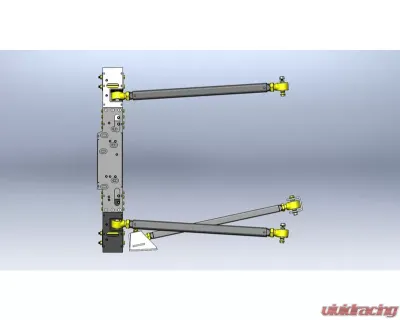 Clayton Offroad Pro Series 3 Link Front Long Arm Upgrade Kit Jeep Wrangler JK 2007-2018 - COR-4808412