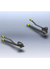 Clayton Offroad Pro Series Rear Long Arm Upgrade Kit Jeep Wrangler JK 2007-2018                                     - COR-4808420 - Image 2