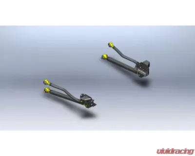 Clayton Offroad Pro Series Rear Long Arm Upgrade Kit Jeep Wrangler JK 2007-2018 - COR-4808420