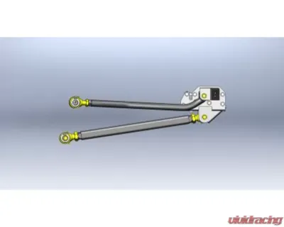 Clayton Offroad Pro Series Rear Long Arm Upgrade Kit Jeep Wrangler JK 2007-2018 - COR-4808420