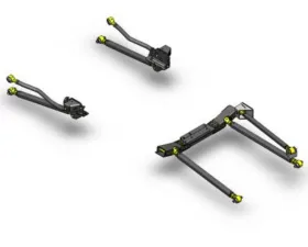 Clayton Offroad Pro Series 3 Link Long Arm Upgrade Kit Jeep Wrangler JK 2007-2018