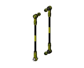 Clayton Offroad Adjustable Front Sway Bar End Links for Jeep Wrangler JL | Gladiator JT 2018-2021