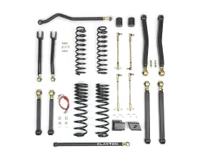 Clayton Offroad 3.5in Premium Lift Kit Jeep Gladiator Diesel 2020+