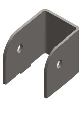 Clayton Offroad Upper Mount Bracket for 2007-2018 Jeep Wrangler, Steel, Black Finish                                     - COR-1130210 - Image 4