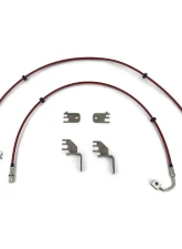 Clayton Offroad HD Front Brake Lines for 2007-2018 Jeep Wrangler JK, Stainless Steel                                     - COR-1309100 - Image 9