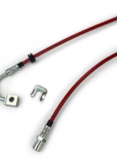 Clayton Offroad HD Front Brake Lines for 2007-2018 Jeep Wrangler JK, Stainless Steel                                     - COR-1309100 - Image 3