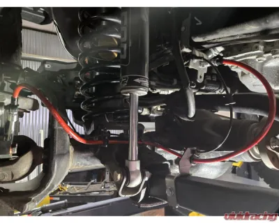 Clayton Offroad HD Front Brake Lines for 2007-2018 Jeep Wrangler JK, Stainless Steel - COR-1309100