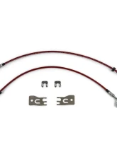 Clayton Offroad Rear Brake Lines for Jeep Wrangler JK 2007-2018, Stainless Steel, Black                                     - COR-1309102 - Image 8