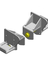 Clayton Offroad Front Long Arm Frame Brackets for Jeep Wrangler 2007-2018, Steel                                     - COR-2209100 - Image 4