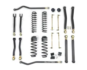 Clayton Offroad 4XE 1.5 Inch Premium Lift Kit for Jeep Wrangler 2021-2023