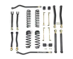 Clayton Offroad 4XE 2.5 Inch Premium Lift Kit for Jeep Wrangler 2021-2023