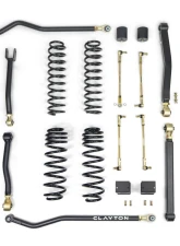 Clayton Offroad 4XE 2.5 Inch Premium Lift Kit for Jeep Wrangler 2021-2023                                     - COR-2909625 - Image 9