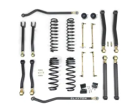 Clayton Offroad 4XE 3.5 Inch Premium Lift Kit for Jeep Wrangler 2021-2023