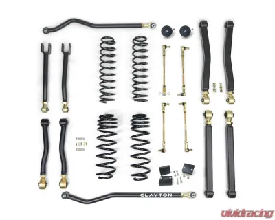 Clayton Offroad 4XE 3.5 Inch Premium Lift Kit for Jeep Wrangler 2021-2023 - COR-2909635